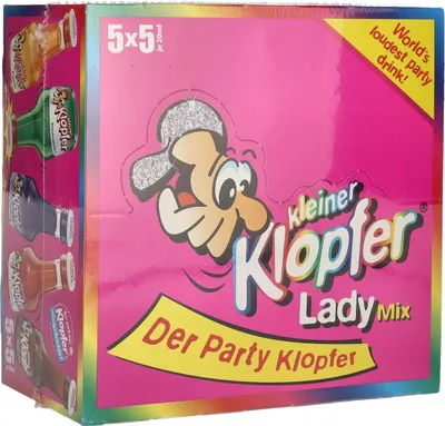Produktbild von Kleiner Klopfer Lady Mix 16% Vol. 25x0,02l