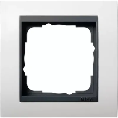 Immagine prodotto di Telaio di copertura Gira 1f. rws 021107