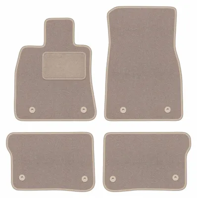 Immagine prodotto di Tappetini in moquette per Cadilac CT6 2016- – set 4 pezzi, beige, su misura – Wielganizator LUX