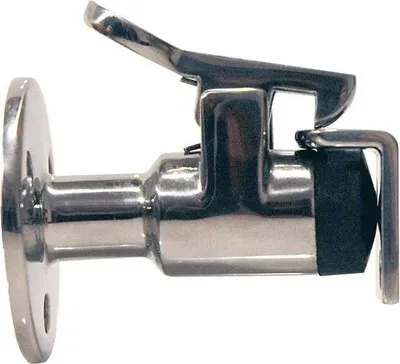 Produktbild von Marine Town Türstopper Mit Federdruck Silber  Silber One Size
