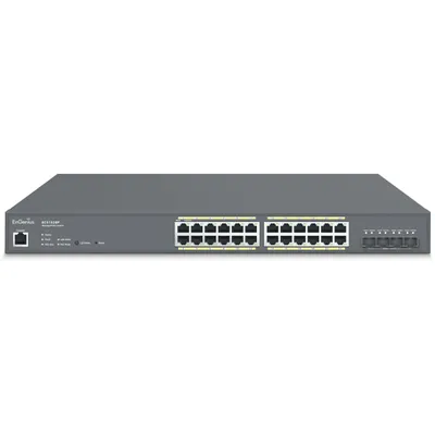 Produktbild von EnGenius ECS1528P, Managed, L2+, Gigabit Ethernet (10/100/1000), Vollduplex, Power over Ethernet (PoE), Rack-Einbau