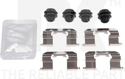 Produktbild von NK Zubehörsatz Bremsbeläge Vorne (79991008) für Hyundai I10