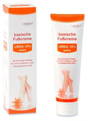 Produktbild von CAREMED Urea 10 % extra basische Fußcreme, 150 ml Creme