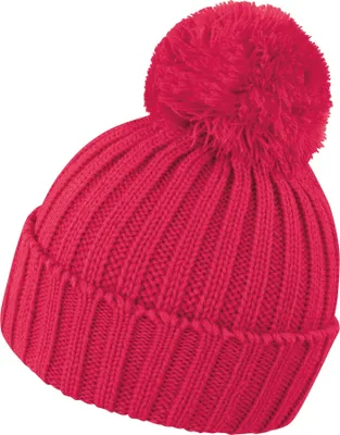 Produktbild von Result Uni Winter Essentials Bommelmütze RW3705 (Einheitsgröße) (Himbeere)