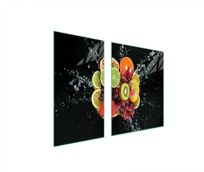 Produktbild von Glasschutzplatte Für Herd 90X52 Fruit