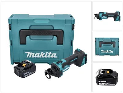 Obrázek produktu pro Akumulátorová rotační fréza Makita DCO 181 M1J 18 V 32000 ot/min bezkartáčová + 1x akumulátor 4,0 Ah + Makpac - bez nabíječky