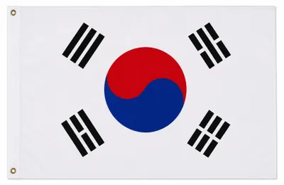 Produktbild von Flagge Fahne Südkorea 90 x 150 cm - Fahne- reißfest - rissfest - Hissfahne- Hissflagge - Sturmflagge -zum hissen - - keine billige Chinaqualität