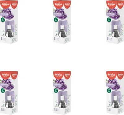 Produktbild von Bolsius - True Scents - Duftstäbchen - 60 ml - Lavendel - Vorteilspack - 6 Stücke