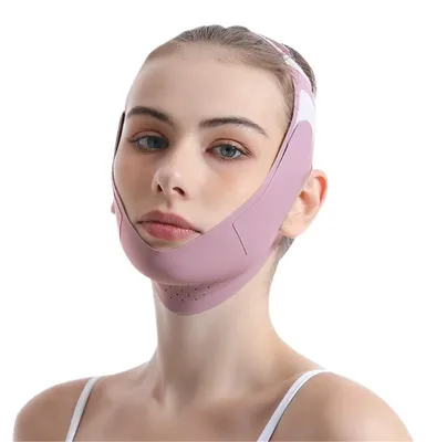 Produktbild von Wiederverwendbare Gesichtsstraffungsbandage für eine V-förmige Gesichtsform
