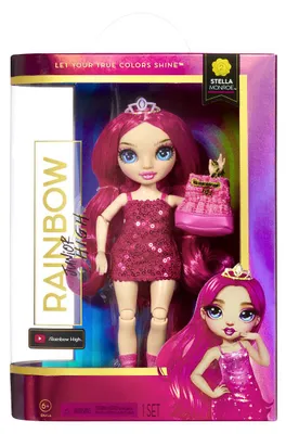 Produktbild von Rainbow High Junior High Doll Series 2- Stella, Modepuppe, Weiblich, 6 Jahr(e), Junge/Mädchen, 230 mm, Mehrfarbig