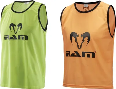 Produktbild von RAM Rugby – Leibchen – 10 Stück – Gelb – S