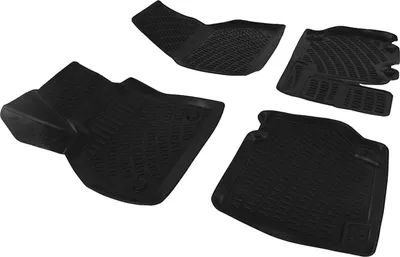 Image de 2012-2021 Tapis de sol Mercedes Citan Découpable TPE Noir 4 pcs