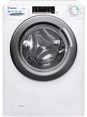 Produktbild von Candy Smart Inverter CSWS 485TWMRE/FR, Frontlader, Freistehend, Weiß, Links, Anthrazit, Berührung