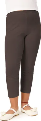 Image de Leggings 3/4 pour fille Merry Style en viscose MS10-131 (marron, 128 cm)