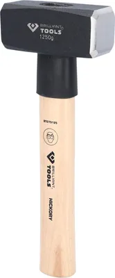 Produktbild von Brilliant Tools Fäustel mit Hickory-Stiel, 1250 g