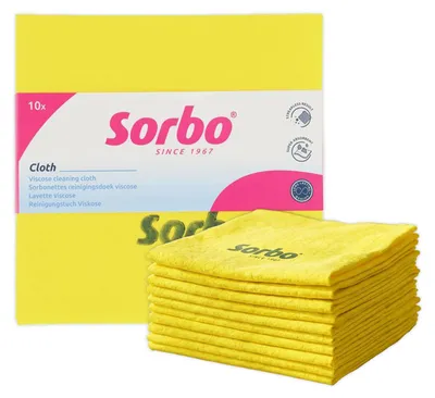 Productafbeelding van Sorbo Sorbonettes – Multifunctionele en absorberende reinigingsdoekjes, zacht en