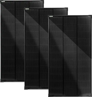 Produktbild von Solarmodul 120 Watt Mono 18V Full Solarpanel Solarzelle 1070x580x35 (3 Stück)