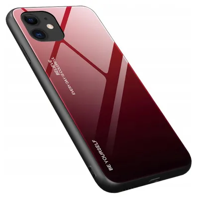 Obrázek produktu pro Gradientní pouzdro s tvrzeným sklem pro Iphone 12 Mini Black