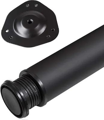 Produktbild von Tischbein 76 x 710 mm Schwarz