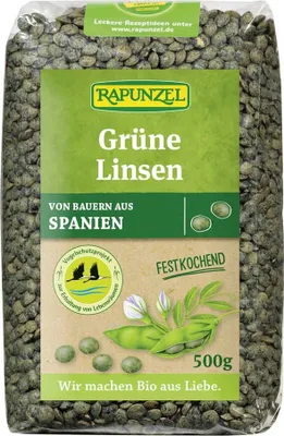 Obrázek produktu pro Rapunzel 702230, 500 g, Čočka, Kanada, 304 kcal, 1280 kJ, 23,4 g