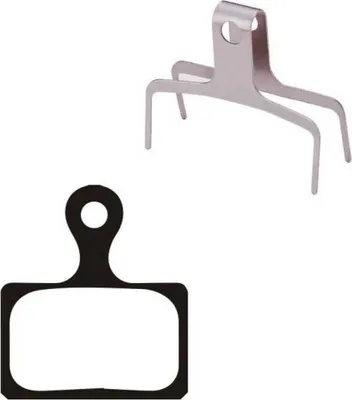 Produktbild von Ashima Shimano Dm Rs505/rs805 Organische Scheibenbremsbeläge Schwarz,Silber Schwarz,Silber One Size