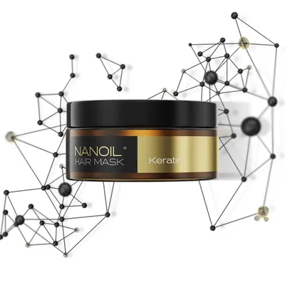 Zdjęcie produktu dla Nanoil - Hair Mask Keratin - Maska na vlasy s keratinem 300ml