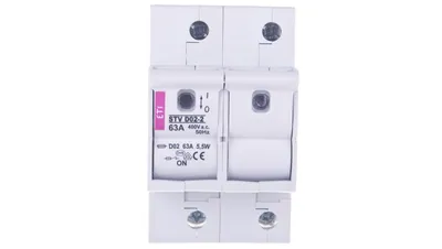 Image de Interrupteur à fusible 2P 63A STV D02 002271003