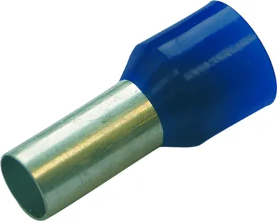Image de Haupa 270826 Embouts de câble isolés 16mm²/12mm bleu 100 pièces