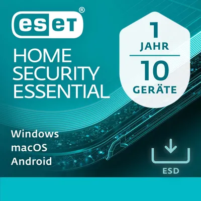Obrázok produktu pre ESET Home Security Essential, 10 licencia(ie/ií), 1 rok / roky, Elektronický softvér na stiahnutie (ESD)