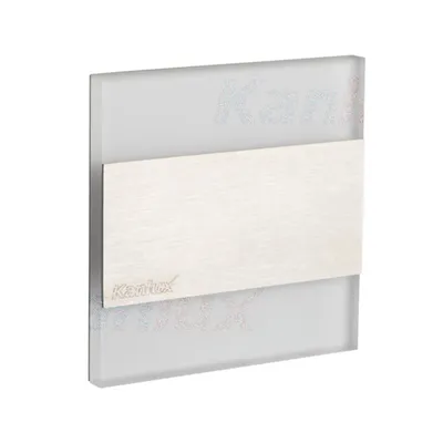 Produktbild von Kanlux Terra LED CW LED Wandeinbauleuchte silber