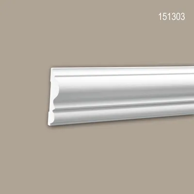Produktbild von PROFHOME 151303 Wand- und Friesleiste Stuckleiste Zierleiste Wandleiste 2 m