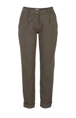 Produktbild von Tommy Hilfiger Denim Damen Marken-Chinohose, khaki, Größe:28