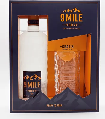 Produktbild von 9 Mile Vodka 37,5% Vol. 700ml
