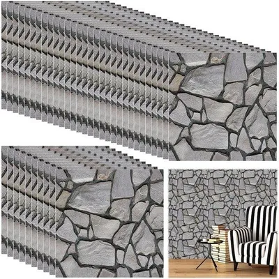 Immagine prodotto di Piastrelle da rivestimento in PVC impermeabili 30 x 30 cm