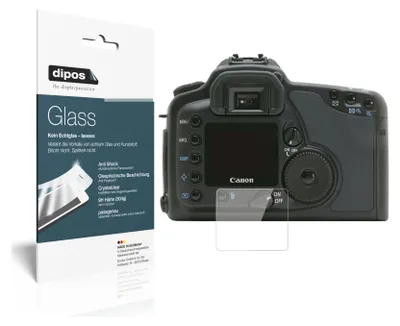 Obrázok produktu pre 1x ochranná fólia pre Canon Eos 10D - Anti-Shock 9H film dipos Glass plastové sklo