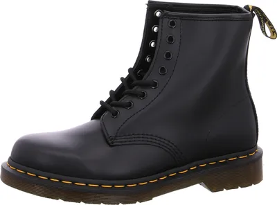 Produktbild von Dr. Martens Smooth Schnürstiefel Schwarz