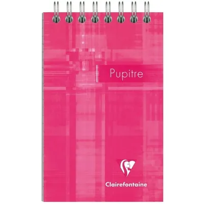 Produktbild von Clairefontaine Spiralblock 7,5x12 liniert 60Bl