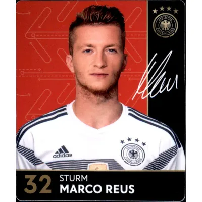 Produktbild von 32 - Marco Reus - REWE WM18 Sammelkarte