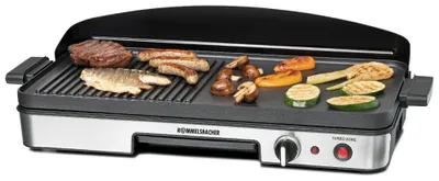 Image de Barbecue de table ROMMELSBACHER 1900 W en aluminium moulé sous pression Thermostat réglable en continu sw-ed BBQ 2003