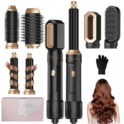 Image de Sèche-cheveux multifonction 6 en 1, modèle "Air Styler", avec une puissance de 1000W et 3 réglages de température