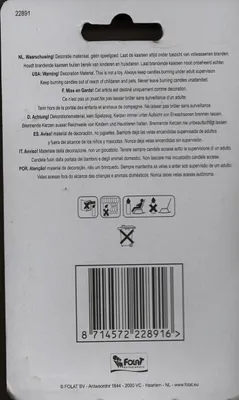 Produktbild von 1 KERZE 18. Geburtstag , Zahl 18 BUNT KUCHENKERZE KUCHENDEKO