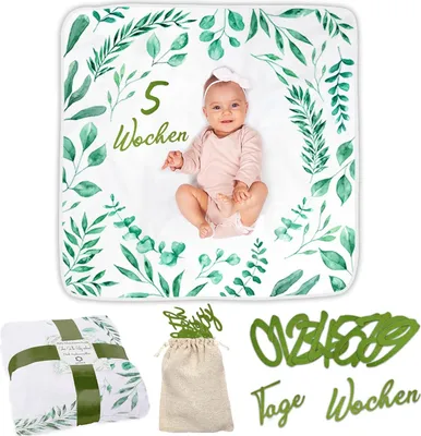 Obrázok produktu pre ODOKSYA Milestone Blanket Ideálne - darček pre detskú sprchu