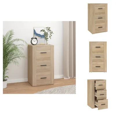 Immagine prodotto di vidaXL Credenza rovere Sonoma 40x33x70 cm materiale legno - Credenze