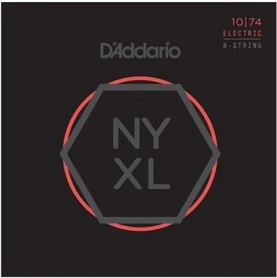 Image de D'Addario NYXL1074 Cordes pour guitare électrique