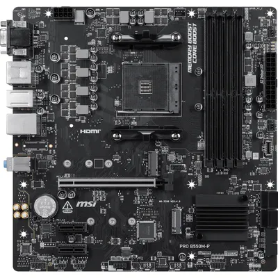 Productafbeelding van MSI B550M-P (B550, AM4, mATX, AMD)
