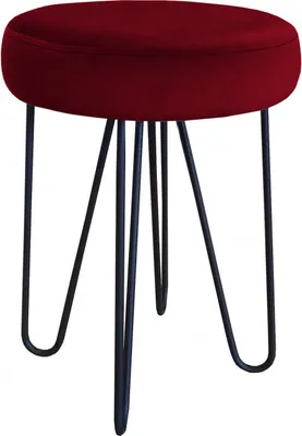 Produktbild von Taboret Venus HAIRPIN noga czarna MG31 Taboret na trzech nogach ATOS