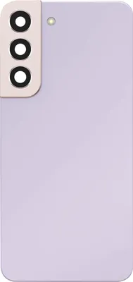 Image de Clappio, couvercle de batterie de remplacement Galaxy S22 avec adhésif, violet