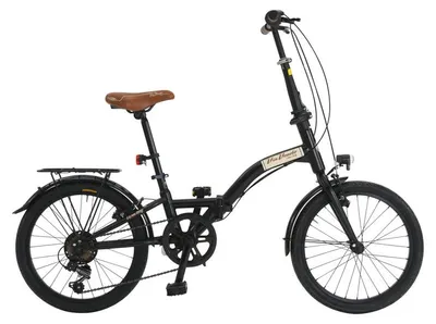 Immagine prodotto di Via Veneto Bici Pieghevole Folding Via 20” 6V Nero
