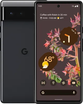 Produktbild von Google Pixel 6 128GB Stormy Black