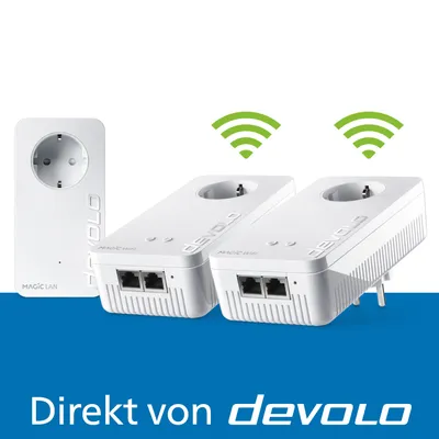 Image de devolo Magic 2 WiFi next Amplificateur Powerline Mesh WLAN 3x adaptateur